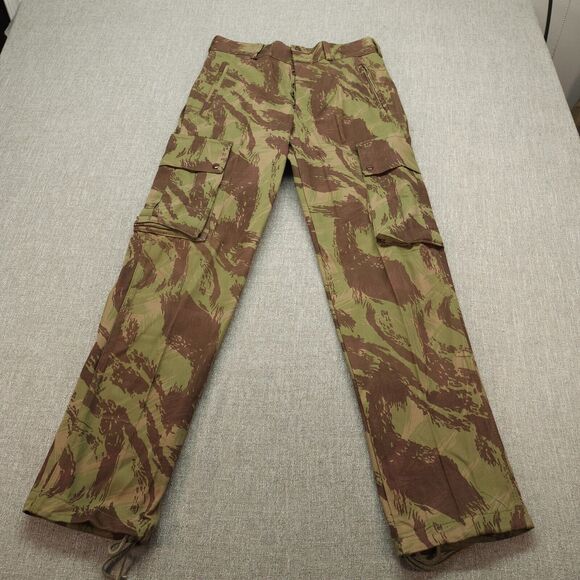 Vintage OGFE3 Parachute Cargo Pants Men 30x29 Lizard Camouflage‎ Military - Picture 1 of 9